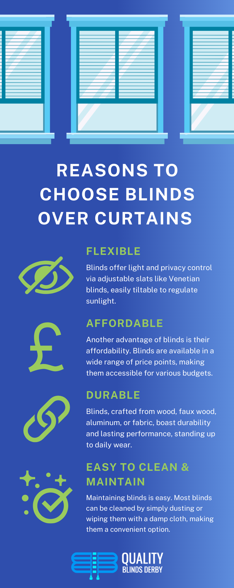 Reasons to Choose Blinds Over Curtains